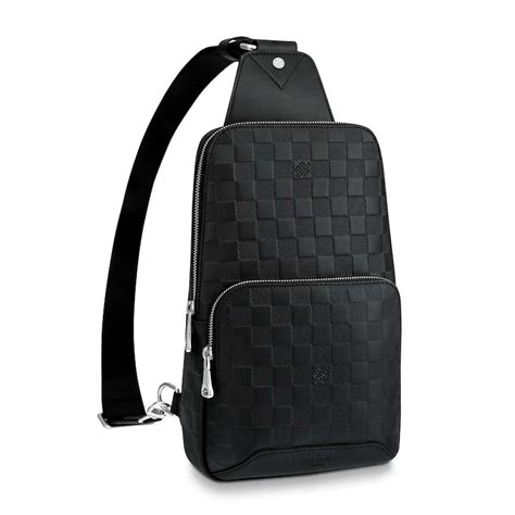 louis vuitton black bag man